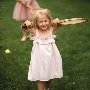 Antebies, Striped Poplin Dress, NWT, Multiple Sizes Available